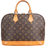 Louis Vuitton Canvas Monogram Alma PM Handbag