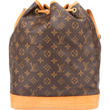 Louis Vuitton Canvas Monogram Sac Noe Grande Shoulder Bag