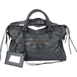 Balenciaga Classic Leather City Handbag