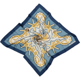 Hermès Classic "Les Éperons" Silk Carre 90 Scarf Tuch