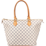 Louis Vuitton Damier Azur Monogram Saleya GM Handbag