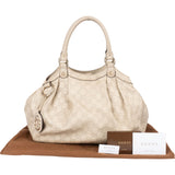 Gucci Leather GG Monogram Sukey Handbag