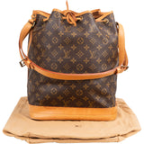 Louis Vuitton Canvas Monogram Sac Noe Grande Shoulder Bag