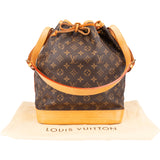 Louis Vuitton Canvas Monogram Sac Noe Grande Shoulder Bag