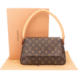 Louis Vuitton Canvas Monogram Looping PM Shoulder Bag