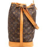 Louis Vuitton Canvas Monogram Sac Noe Grande Shoulder Bag