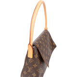 Louis Vuitton Canvas Monogram Looping PM Shoulder Bag