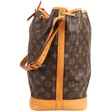 Louis Vuitton Canvas Monogram Sac Noe Grande Shoulder Bag