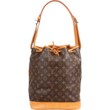 Louis Vuitton Canvas Monogram Sac Noe Grande Shoulder Bag