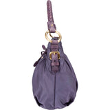 Prada Purple Nylon Bucket Handbag
