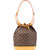 Louis Vuitton Canvas Monogram Sac Noe Grande Shoulder Bag