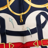Hermès Classic "Eperon d´Or" Silk Carre 90 Scarf Tuch