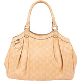 Gucci Leather GG Monogram Sukey Handbag