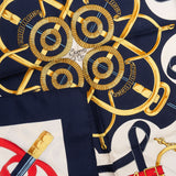 Hermès Classic "Eperon d´Or" Silk Carre 90 Scarf Tuch