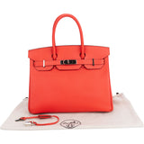 Hermès Rose Jaipur Epsom Leather Birkin 30 Handbag