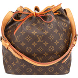 Louis Vuitton Canvas Monogram Sac Noe Petit Shoulder Bag