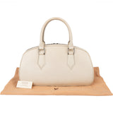 Louis Vuitton White Epi Leather Jasmin Handbag