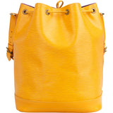 Louis Vuitton Yellow Epi Leather Sac Noe Grande Shoulder Bag