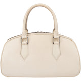 Louis Vuitton White Epi Leather Jasmin Handbag