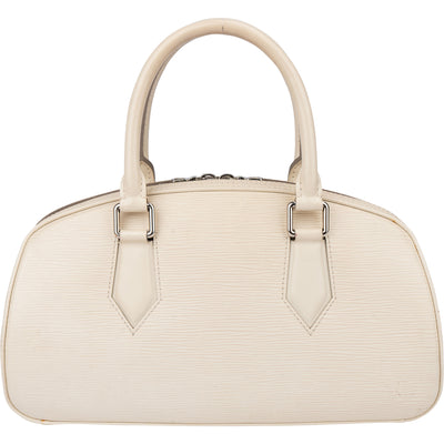 Louis Vuitton White Epi Leather Jasmin Handbag