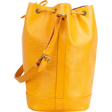 Louis Vuitton Yellow Epi Leather Sac Noe Grande Shoulder Bag