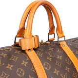 Louis Vuitton Canvas Monogram Keepall 55 Bandouliere