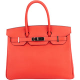 Hermès Rose Jaipur Epsom Leather Birkin 30 Handbag