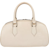 Louis Vuitton White Epi Leather Jasmin Handbag