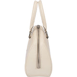Louis Vuitton White Epi Leather Jasmin Handbag