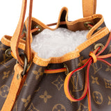 Louis Vuitton Canvas Monogram Sac Noe Petit Shoulder Bag