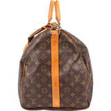 Louis Vuitton Canvas Monogram Keepall 55 Bandouliere