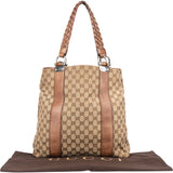 Gucci GG Monogram Bamboo Handbag