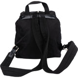 Prada Black Nylon Triangle Backpack