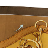 Hermès Classic "Profiles" Silk Carre 90 Scarf Tuch