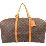 Louis Vuitton Canvas Monogram Sac Souple 55 Duffle Bag