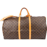 Louis Vuitton Canvas Monogram Keepall 60 Bandouliere
