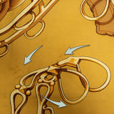 Hermès Classic "Profiles" Silk Carre 90 Scarf Tuch