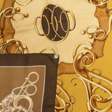 Hermès Classic "Profiles" Silk Carre 90 Scarf Tuch