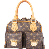 Louis Vuitton Canvas Monogram Manhattan PM Handbag