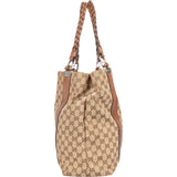 Gucci GG Monogram Bamboo Handbag