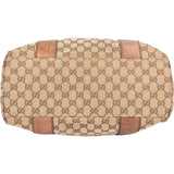 Gucci GG Monogram Bamboo Handbag