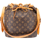 Louis Vuitton Canvas Monogram Sac Noe Petit Shoulder Bag