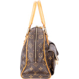 Louis Vuitton Canvas Monogram Manhattan PM Handbag