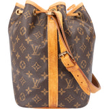 Louis Vuitton Canvas Monogram Sac Noe Petit Shoulder Bag