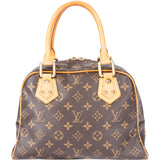 Louis Vuitton Canvas Monogram Manhattan PM Handbag