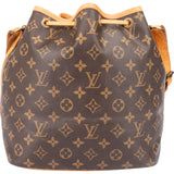Louis Vuitton Canvas Monogram Sac Noe Petit Shoulder Bag