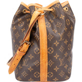 Louis Vuitton Canvas Monogram Sac Noe Petit Shoulder Bag