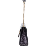 Gucci Patent Leather GG Monogram Horsebit Emily Shoulder Bag