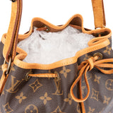 Louis Vuitton Canvas Monogram Sac Noe Petit Shoulder Bag