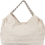 Chanel Stitching Calfskin CC Cabas Handbag